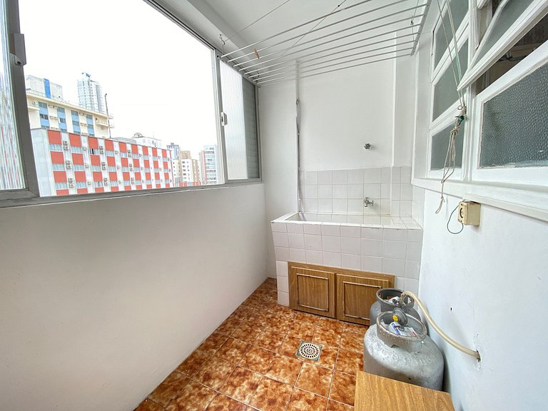 MRL73 - Quadra Mar, Climatizado, Calçadão, Sacada