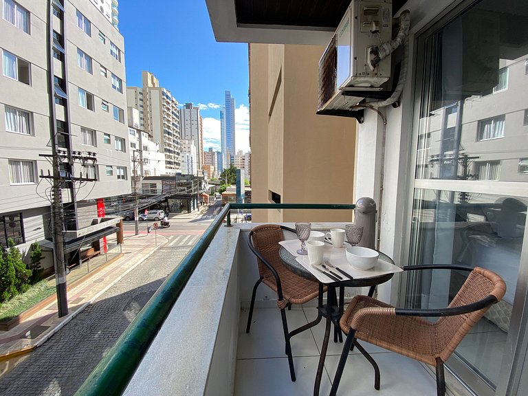MZT21 - Quadra Mar, Sacada, 2 Dorm Climatizados