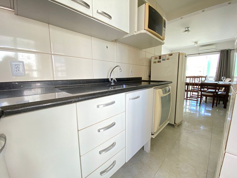 NVR62B - Quadra Mar, Sacada, 2 Dorm, Climatizado