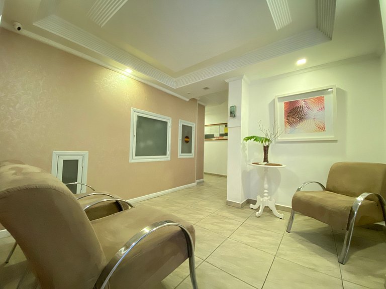 CB62 - Duplex, 4 Dorm Climatizados, Churrasqueira