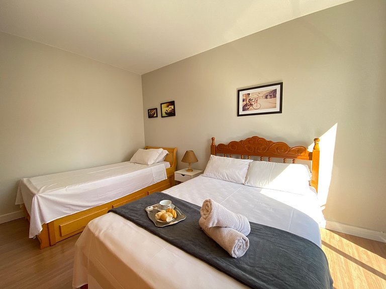 PRG82 - Climatizado, 3 Dorm, Próx Av Brasil, Amplo