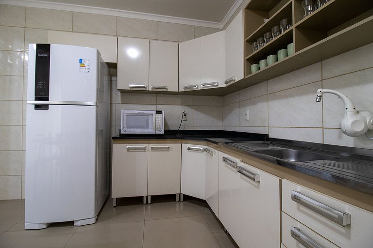 ABM22 - Frente Mar, 3 Dorm Climatizados, Garagem