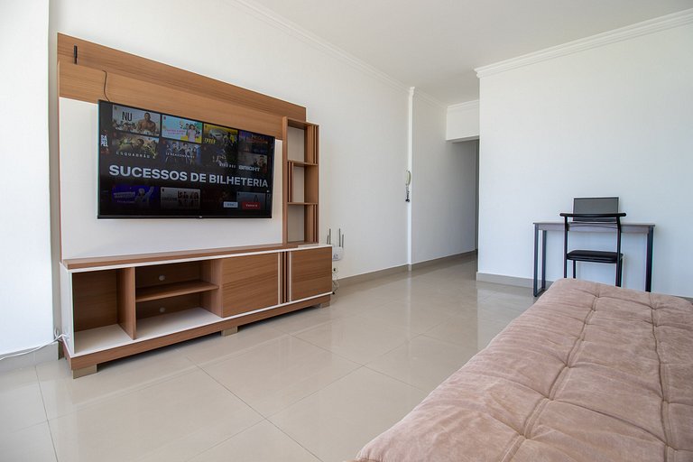 ABM22 - Frente Mar, 3 Dorm Climatizados, Garagem