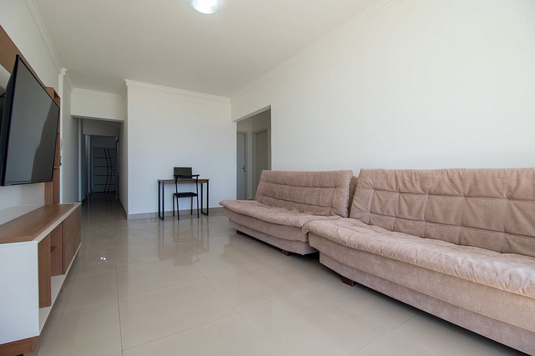 ABM22 - Frente Mar, 3 Dorm Climatizados, Garagem