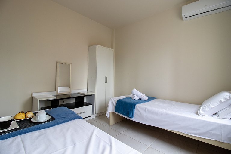 SDI74 - 2 Dorm Climatizados, Sacada, TV Smart
