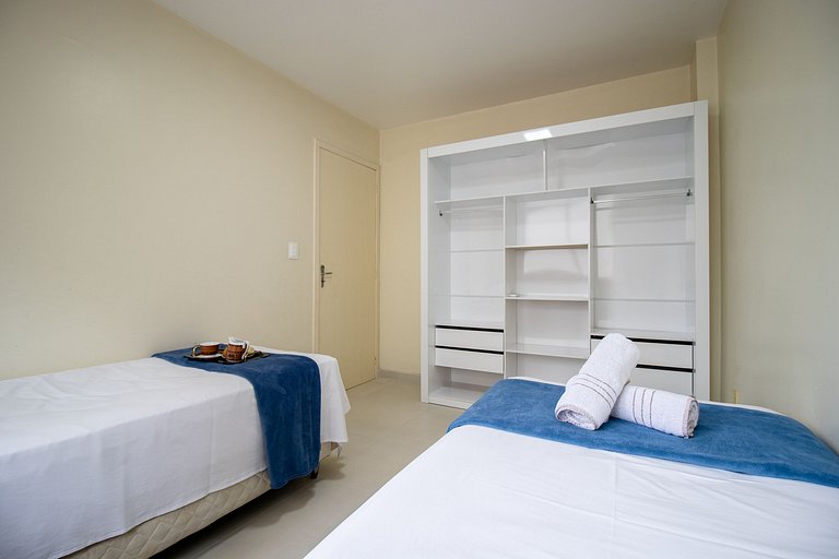 CNI53 - 2 Dorm, Garagem, Climatizado, Wi-Fi