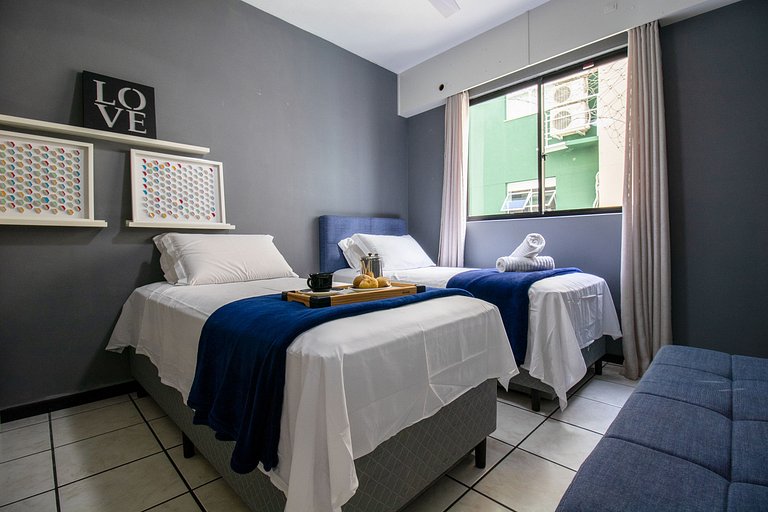 DGE92 - Elegante, 2 Dorm, Churrasqueira na Sacada