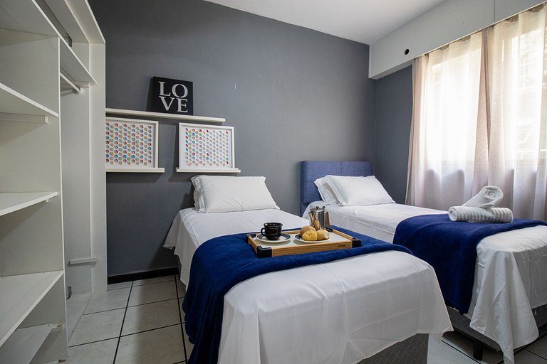 DGE92 - Elegante, 2 Dorm, Churrasqueira na Sacada