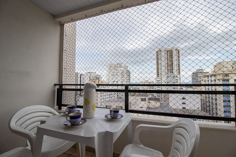 BK91 - Próx Calçadão, Sacada, 3 Dorm, Garagem