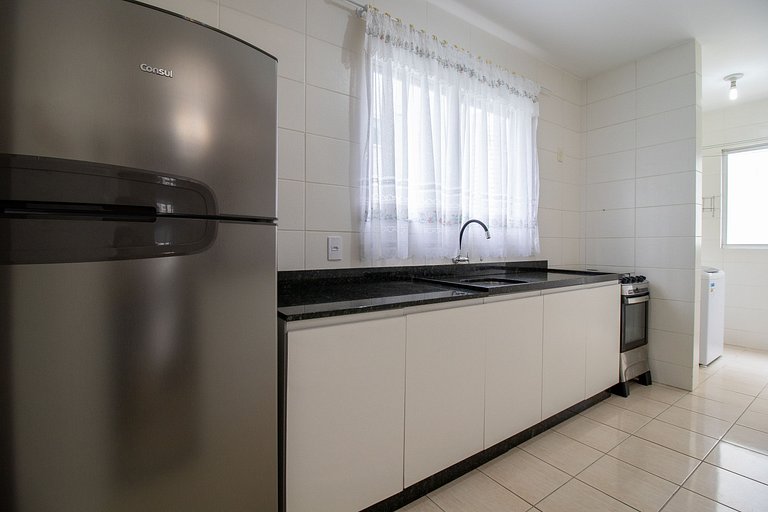 MNT51 - Churrasq, Climatizado, 2 Dorm, Garagem