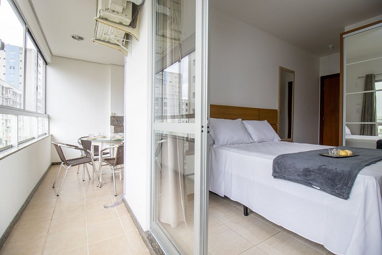 MNT51 - Churrasq, Climatizado, 2 Dorm, Garagem