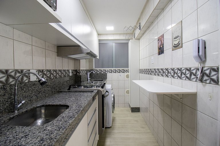 DRS125A - Centro, Climatizado, 2 Dorm