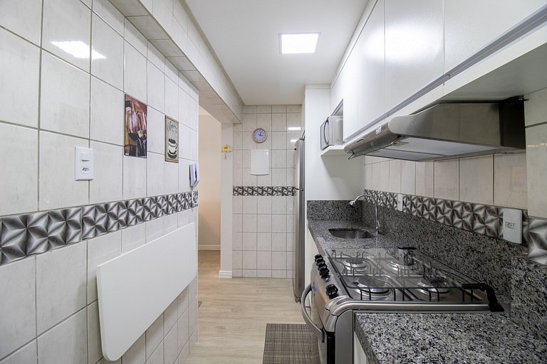DRS125A - Centro, Climatizado, 2 Dorm