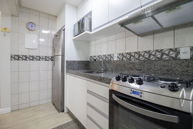 DRS125A - Centro, Climatizado, 2 Dorm