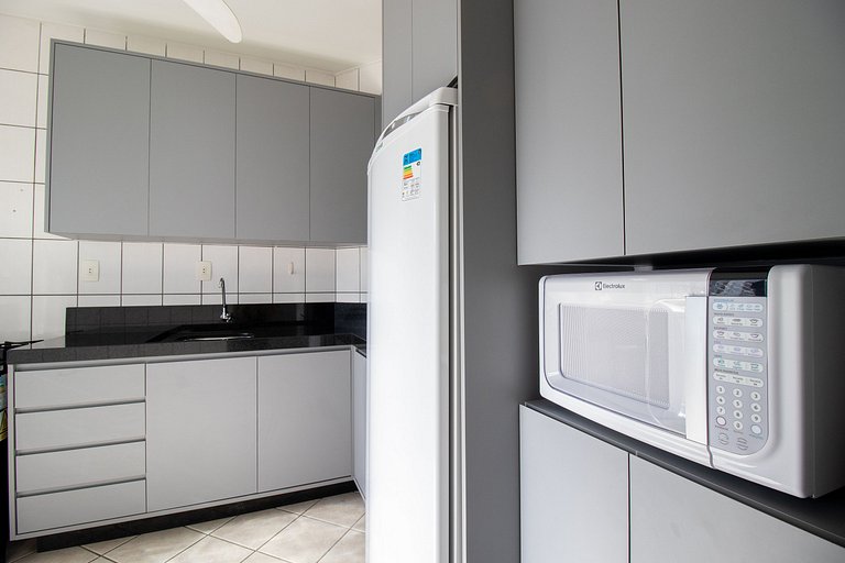 DHE83 - Climatizado, Próx ao Calçadão, TV Smart