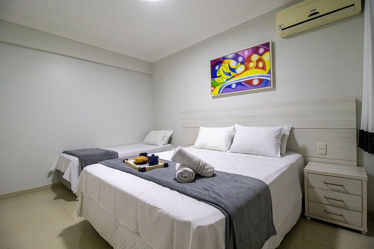 MAU21 - Av. Brasil. 3 Dorm, Climatizado, Churrasq