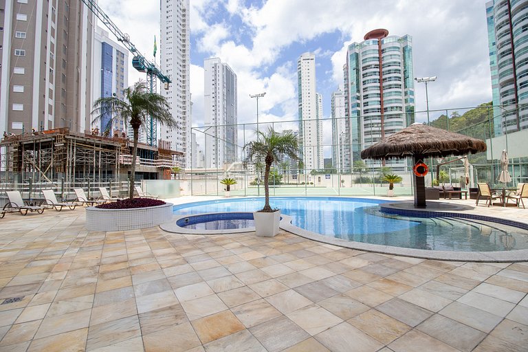TDR171 - Vista para Praia, Piscina, 17º andar