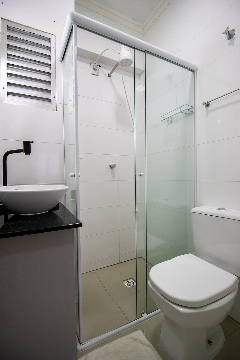ROS84 - Quadra Mar, 1 Dorm, Climatizado, Wi-Fi