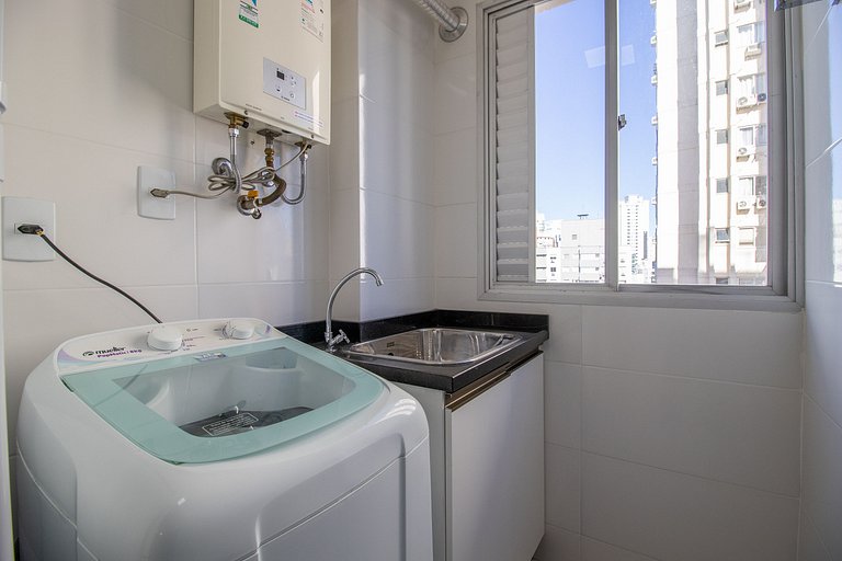RPA146 - Próx. a Praia, 1 DR Climatizado, Garagem