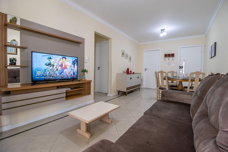 MRF74 - Churrasqueira, Quadra Mar, Garagem, 2 Dorm