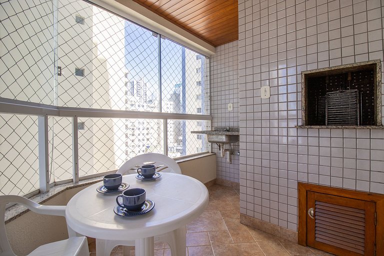 MRF74 - Churrasqueira, Quadra Mar, Garagem, 2 Dorm