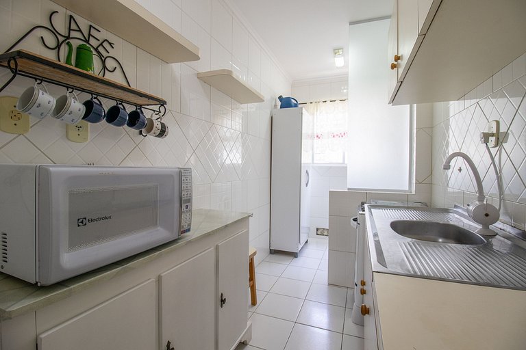 MRF74 - Churrasqueira, Quadra Mar, Garagem, 2 Dorm