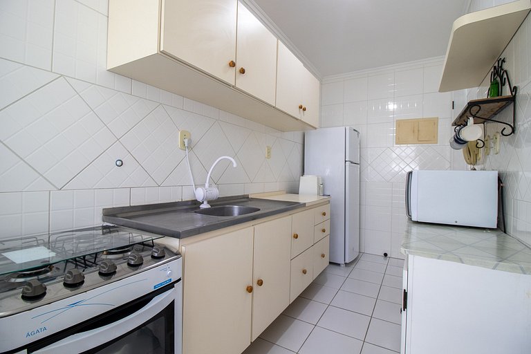 MRF74 - Churrasqueira, Quadra Mar, Garagem, 2 Dorm