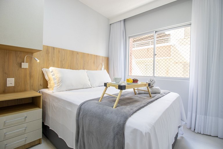 JDF33 - Quadra Mar, 1 Dorm, Rua 1200, Climatizado