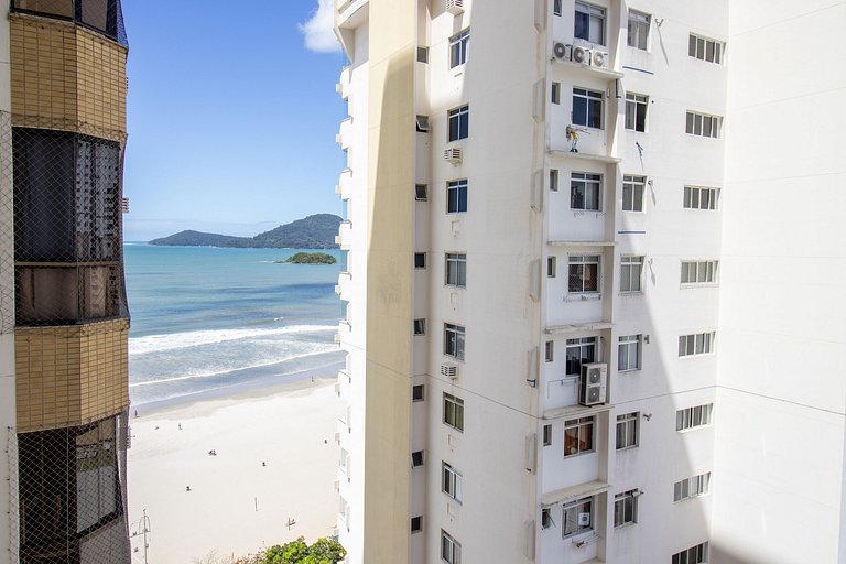 MOL14 - Vista para ilha, 3 Dorm, Climatizado