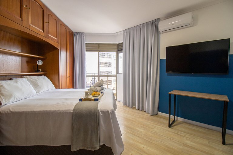 RUT23 - Quadra Mar, 4 Dorm, Sacada, TV's Smart
