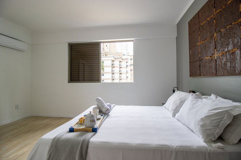 RUT23 - Quadra Mar, 4 Dorm, Sacada, TV's Smart