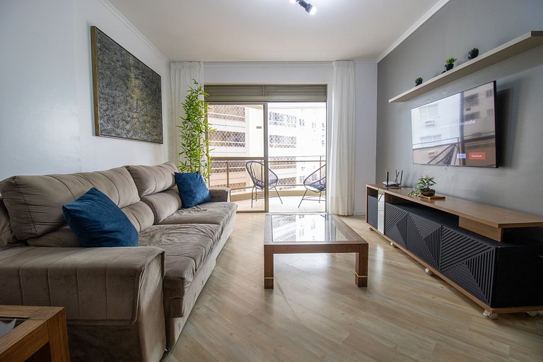 RUT23 - Quadra Mar, 4 Dorm, Sacada, TV's Smart