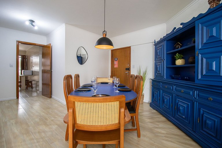 RUT23 - Quadra Mar, 4 Dorm, Sacada, TV's Smart