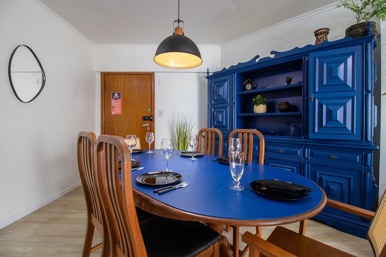 RUT23 - Quadra Mar, 4 Dorm, Sacada, TV's Smart