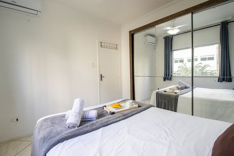 VPR23 - Quadra mar, 1 Dorm, 180m da praia, Wi-Fi