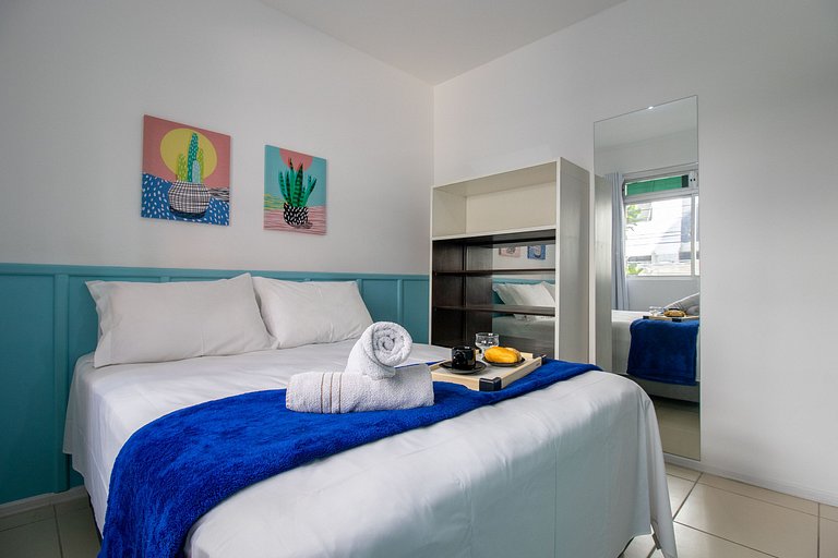 JOA21 - 2 Dorm, Climatizado, Wi-Fi, Garagem