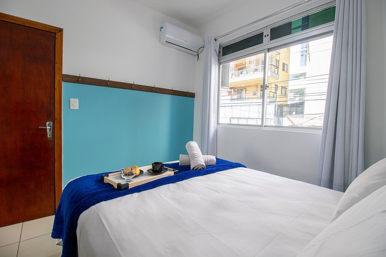 JOA21 - 2 Dorm, Climatizado, Wi-Fi, Garagem