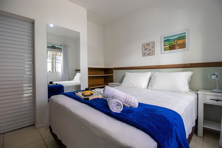 JOA21 - 2 Dorm, Climatizado, Wi-Fi, Garagem