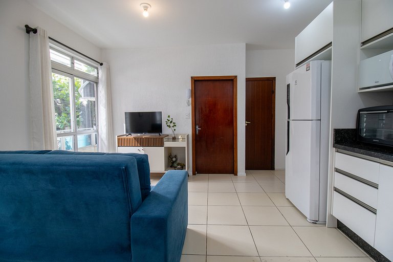 JOA21 - 2 Dorm, Climatizado, Wi-Fi, Garagem