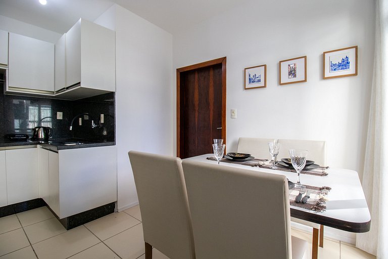JOA21 - 2 Dorm, Climatizado, Wi-Fi, Garagem