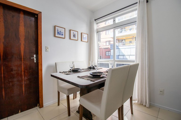 JOA21 - 2 Dorm, Climatizado, Wi-Fi, Garagem
