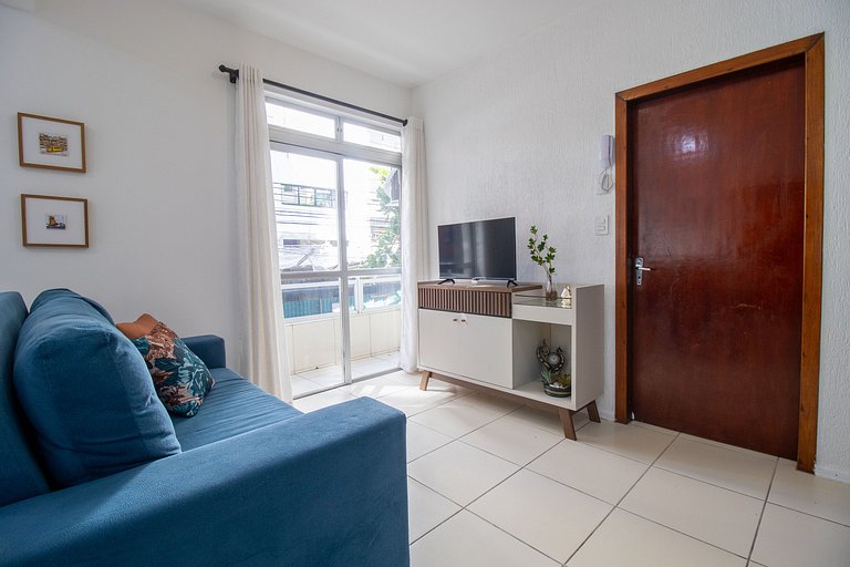 JOA21 - 2 Dorm, Climatizado, Wi-Fi, Garagem