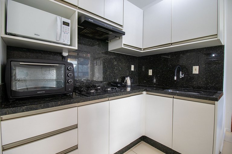 JOA21 - 2 Dorm, Climatizado, Wi-Fi, Garagem