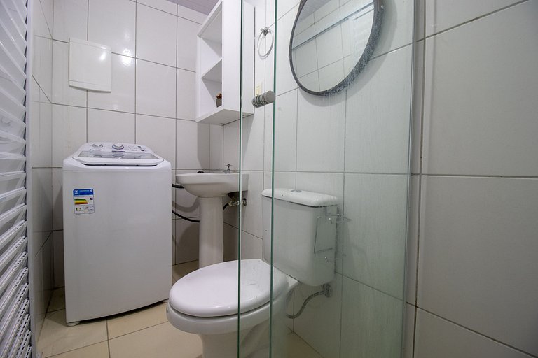 JOA21 - 2 Dorm, Climatizado, Wi-Fi, Garagem