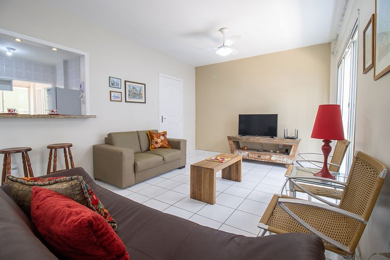 LID21 - Quadra Mar, 3 Dorm, Garagem, Wi-Fi