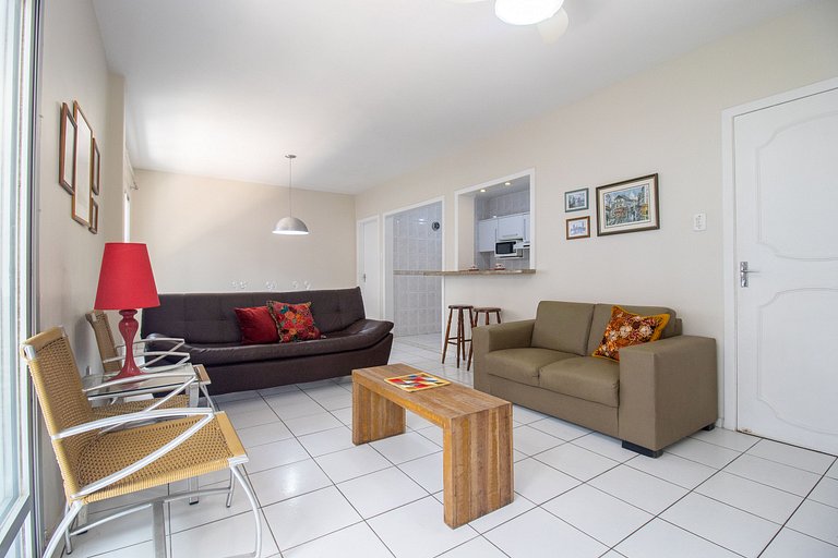 LID21 - Quadra Mar, 3 Dorm, Garagem, Wi-Fi
