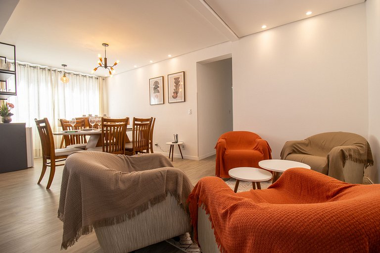 STH81 - Quadra Mar, Central, Churrasqueira, 3 Dorm