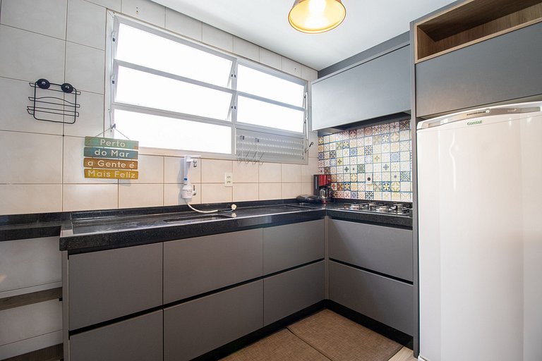 STH81 - Quadra Mar, Central, Churrasqueira, 3 Dorm
