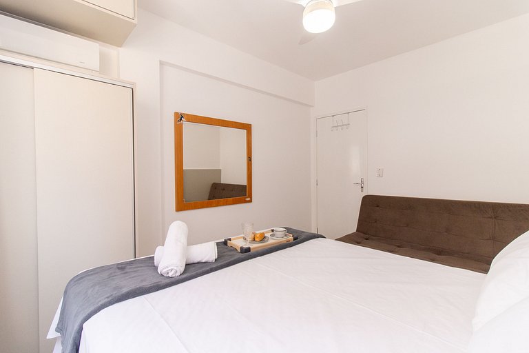 STH81 - Quadra Mar, Central, Churrasqueira, 3 Dorm