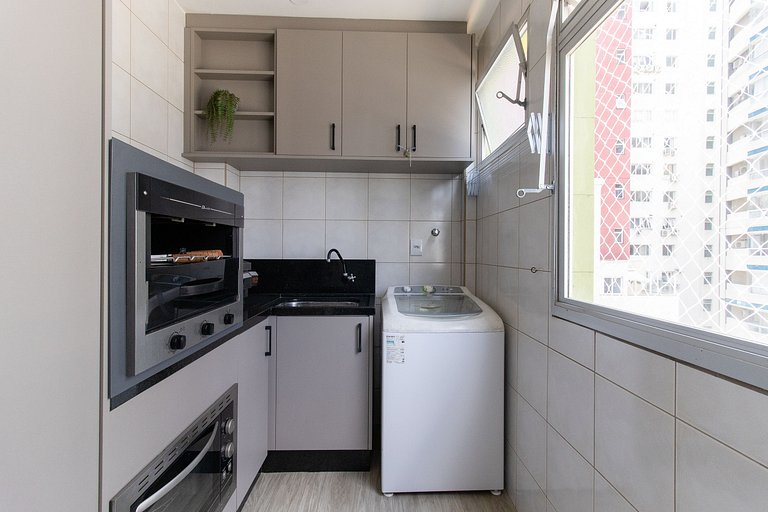 STH81 - Quadra Mar, Central, Churrasqueira, 3 Dorm